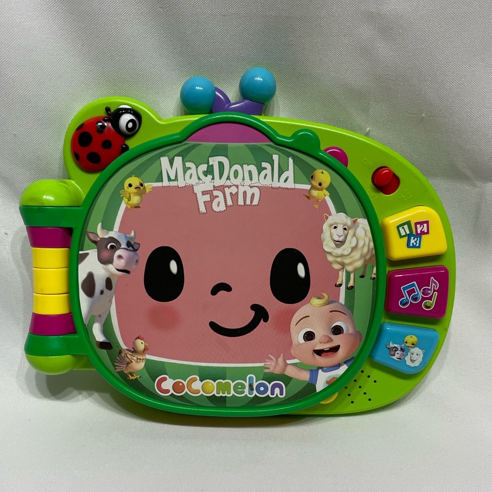 CoComelon Learning Book Interactive Toy for Toddlers with 3 Learning Modes, Musi